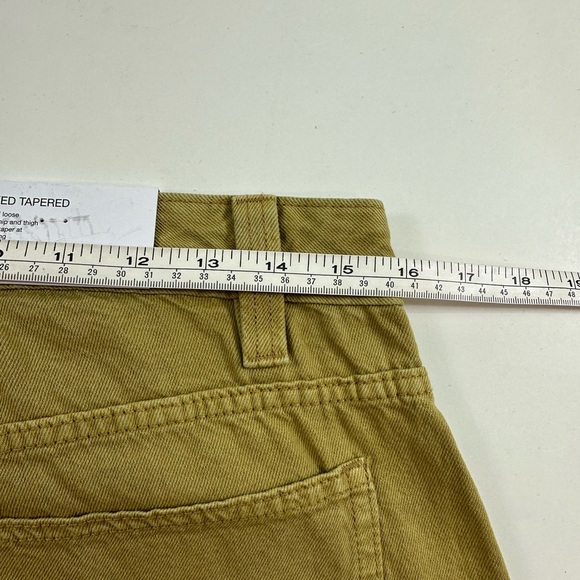 NWT Paper Denim Men's Relaxed Tapered Fit Khaki Carpenter Pants Size 32/30 - Picture 6 of 8